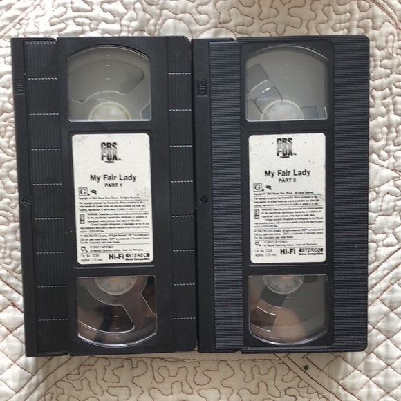 Audrey Hepburn 1964 My Fair Lady VHS tapes - Picture 8 of 10